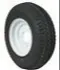 LOADSTAR 4.80x8 Trailer Tire & Painted Rim